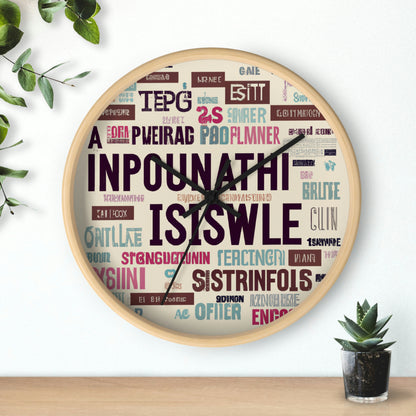 "A Trip Down Memory Lane: 16 of My Favourite Words" - The Alien Wall Clock