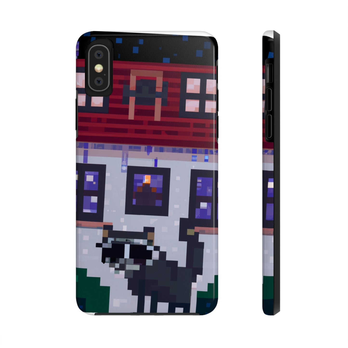 "Caper in the Mansion: A Raccoon's Adventure" - The Alien Tough Phone Cases