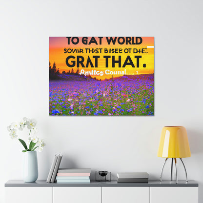 "Gratitude at Sunrise" - Canvas