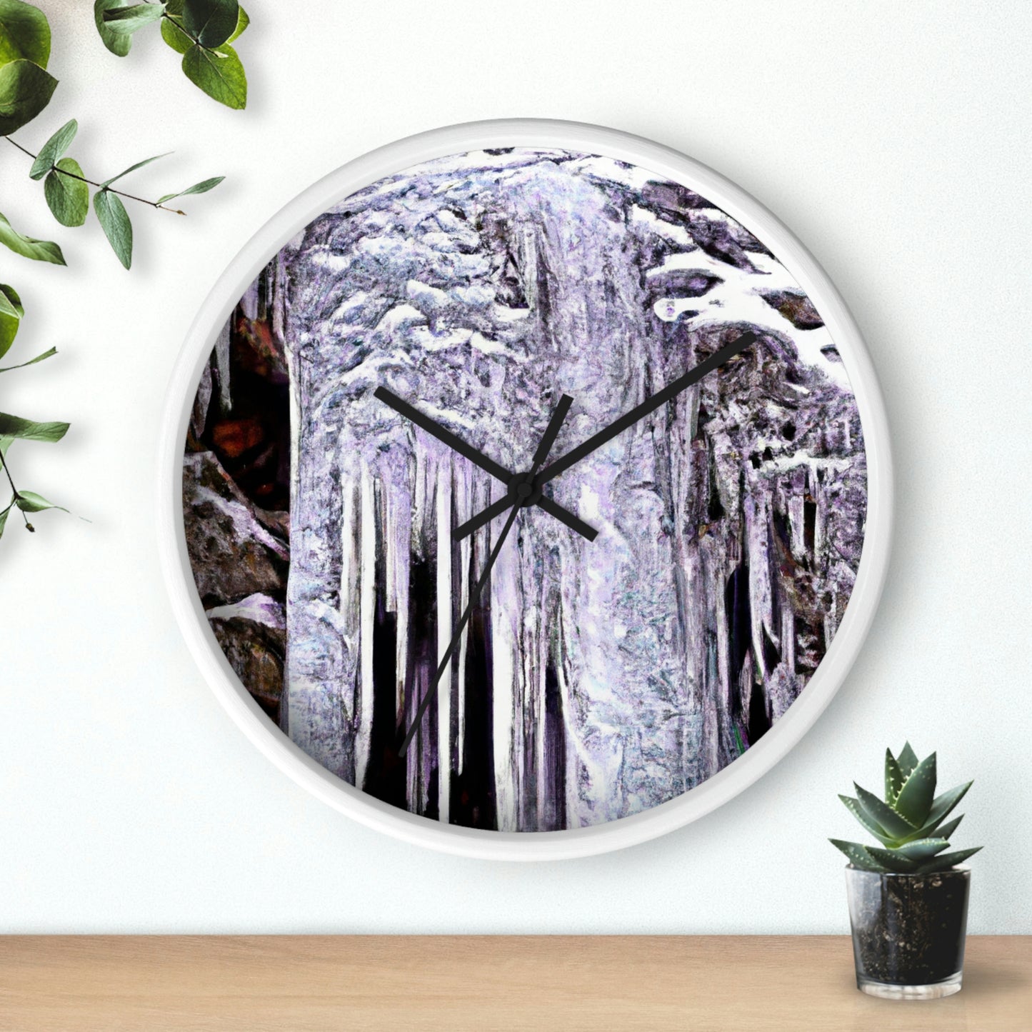 "Frost-Tipped Falls of Glistening Grief" - The Alien Wall Clock