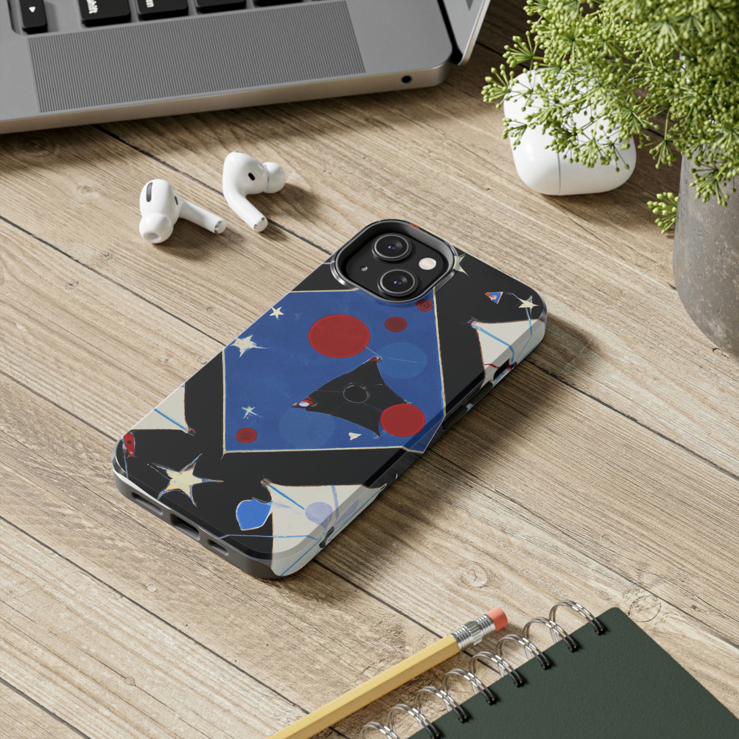 "Kites Illuminating the Starry Sky" - Die Alien Tough Phone Cases