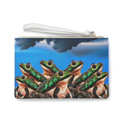 "Ein Froschchor im Gewitter" - Die Alien Clutch Bag