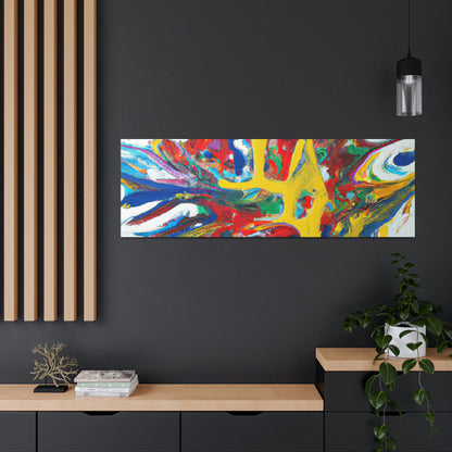 Synesthetic Symphony: An Abstract Painting - The Alien Canva.