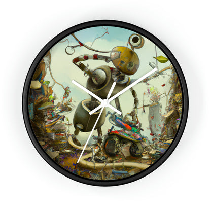 Robot Rejuvenates the Wilds - The Alien Wall Clock