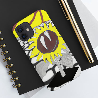 "Un girasol que se marchita en un campo reseco" - The Alien Tough Phone Cases