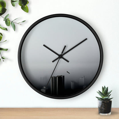 "Ascendiendo a las nubes" - El reloj de pared alienígena