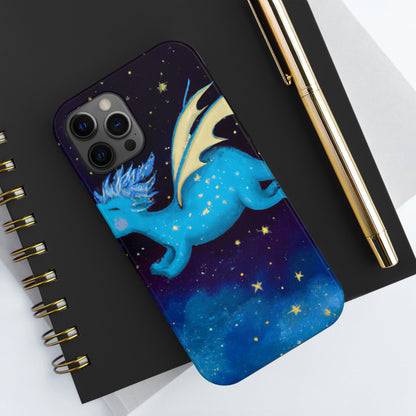 "Drifting Among the Stars: Die Geschichte eines Drachenbabys" - Die Alien Tough Phone Cases