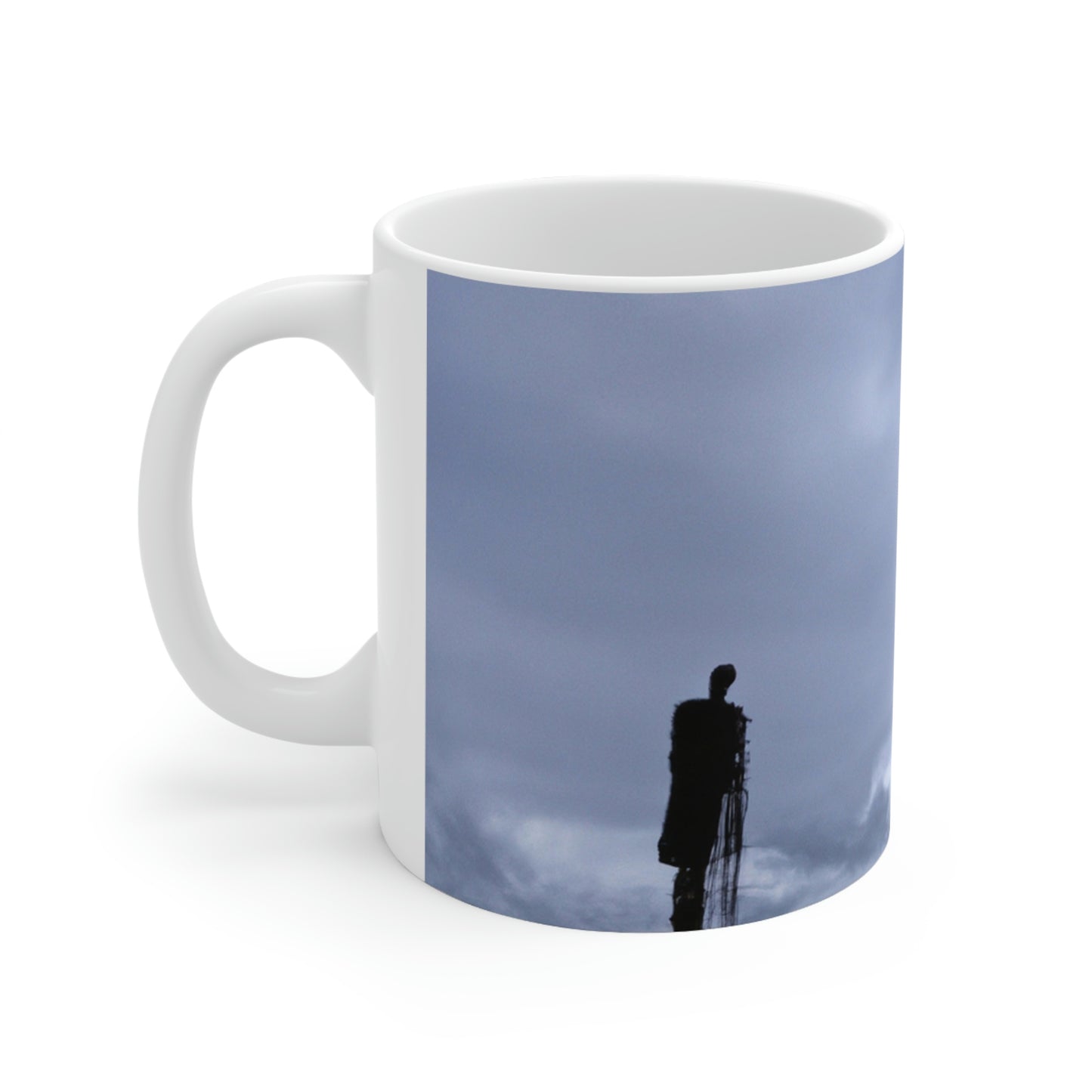 "Lonely Sentinels in the Autumn Sky" - The Alien Ceramic Mug 11 oz