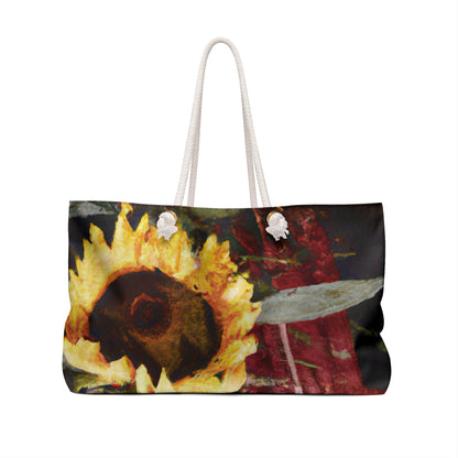 "Lone Sentry of the Sunflower Field" - The Alien Weekender Bag