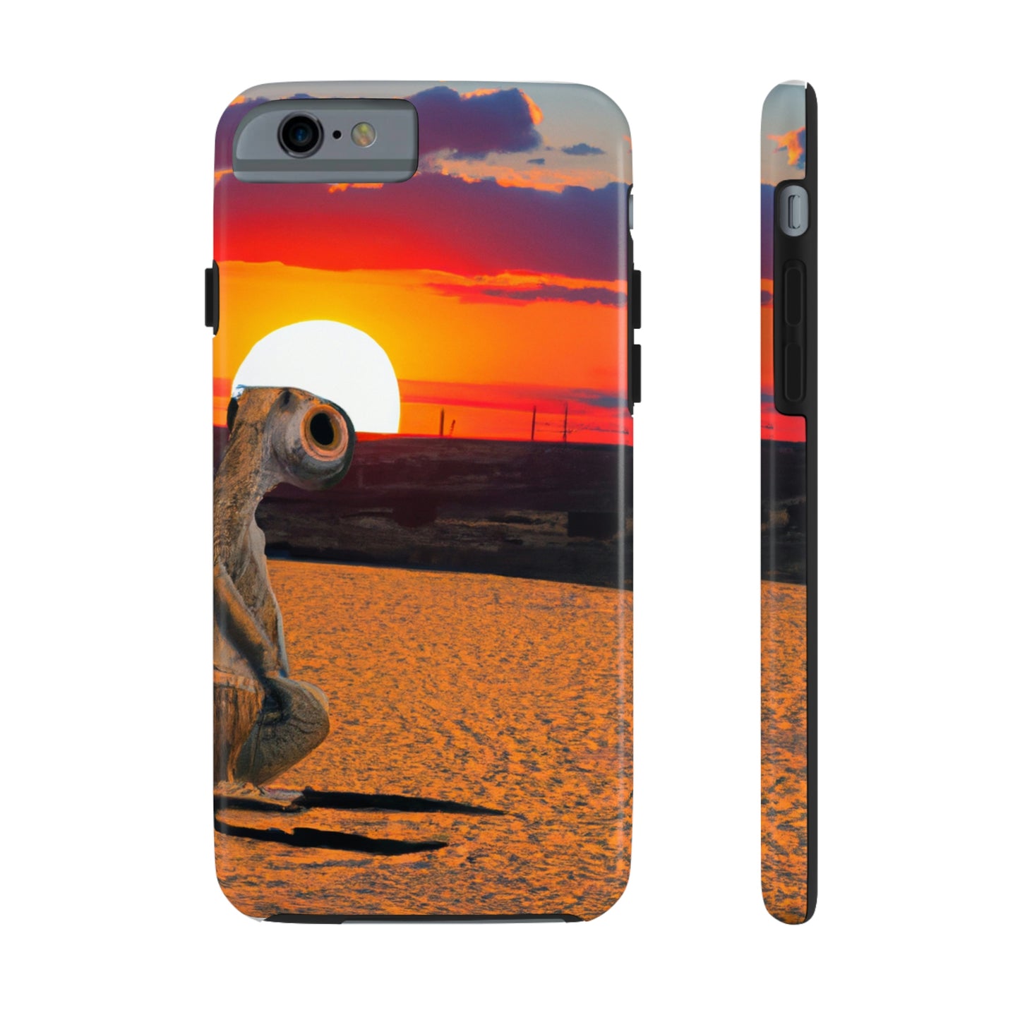 "Farewell to the Horizon" - Die Alien Tough Phone Cases