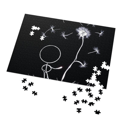 "A Dandelion Flicker in the Midnight Breeze" - The Alien Jigsaw Puzzle