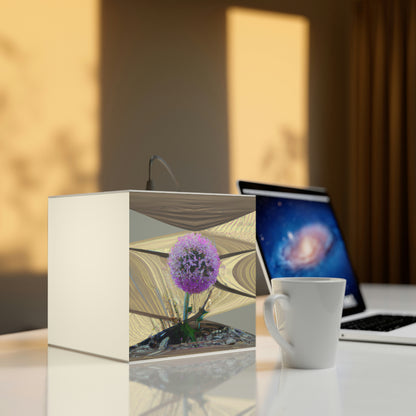 "A Blooming Miracle: Beauty in Chaos" - The Alien Light Cube Lamp