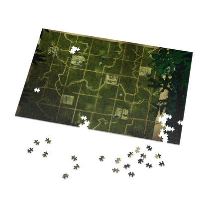 "The Enchanted Forest Map" - The Alien Jigsaw Puzzle