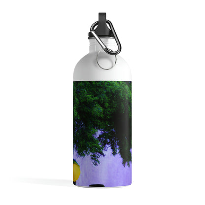 "Beneath the Rainy Sky." - The Alien Stainless Steel Water Bottle