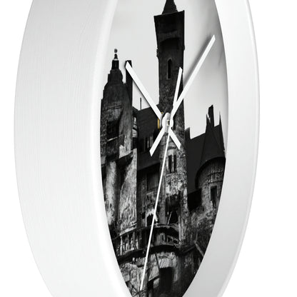 "Castle of Mystifying Secrets: A Haunted Adventure" - The Alien Wall Clock