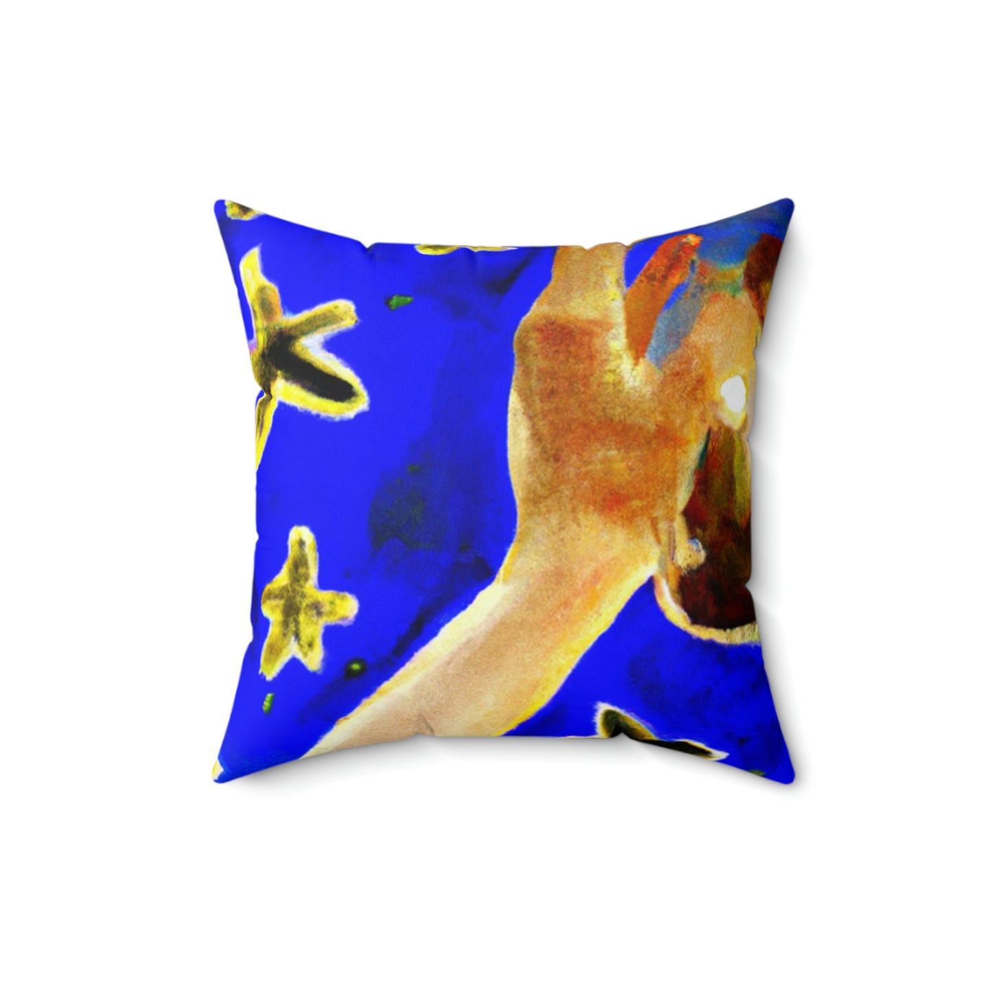 "A Jarful of Stardust" - The Alien Square Pillow