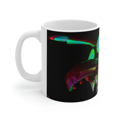 "Carnavale of the Damned" - The Alien Taza de cerámica 11 oz