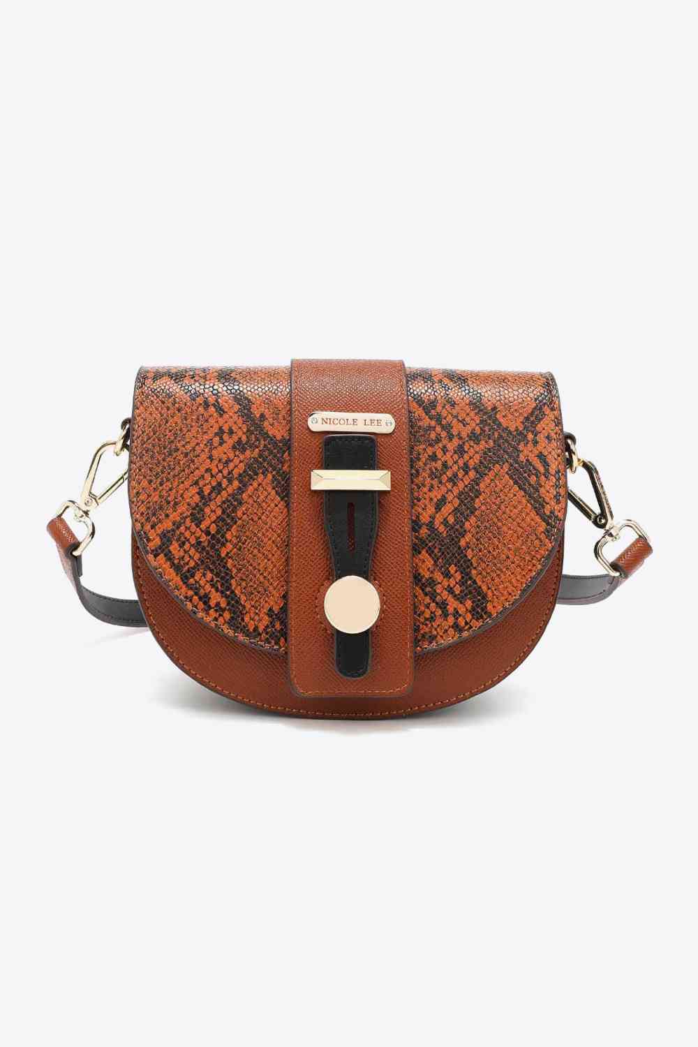 Nicole Lee USA Python 3-Piece Bag Set