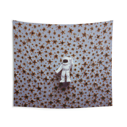 "A Small Adventurer Among Giant Stars" - The Alien Wall Tapestries