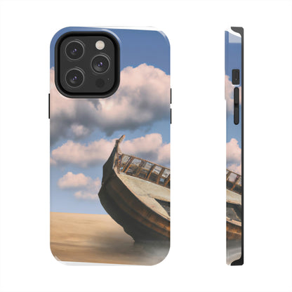 "A Boat Adrift: The Lost Legacy of the Sea." - The Alien Tough Phone Cases