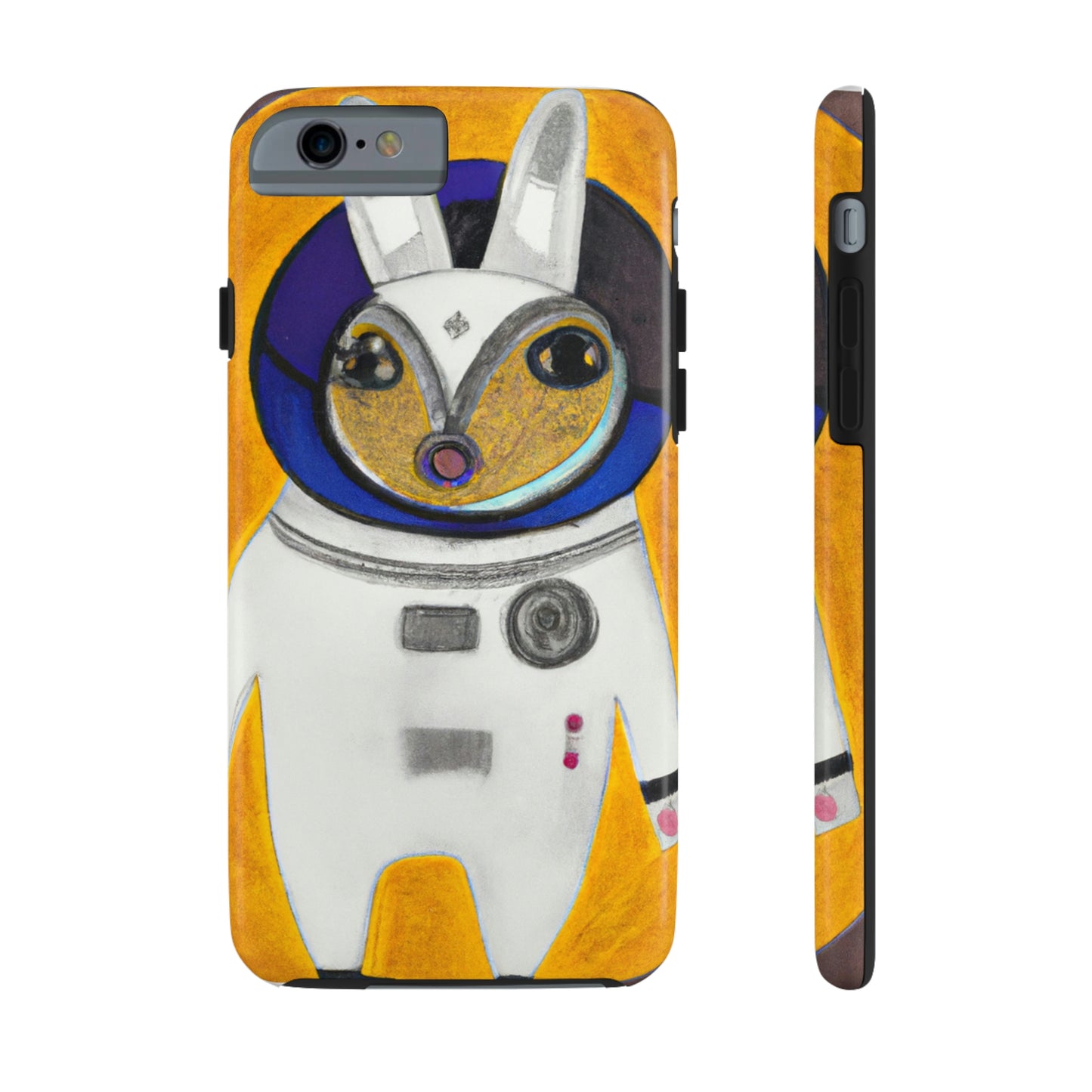 "Hopping to the Moon: Die weltraumgebundenen Abenteuer eines schelmischen Kaninchens". - Die Alien Tough Phone Cases