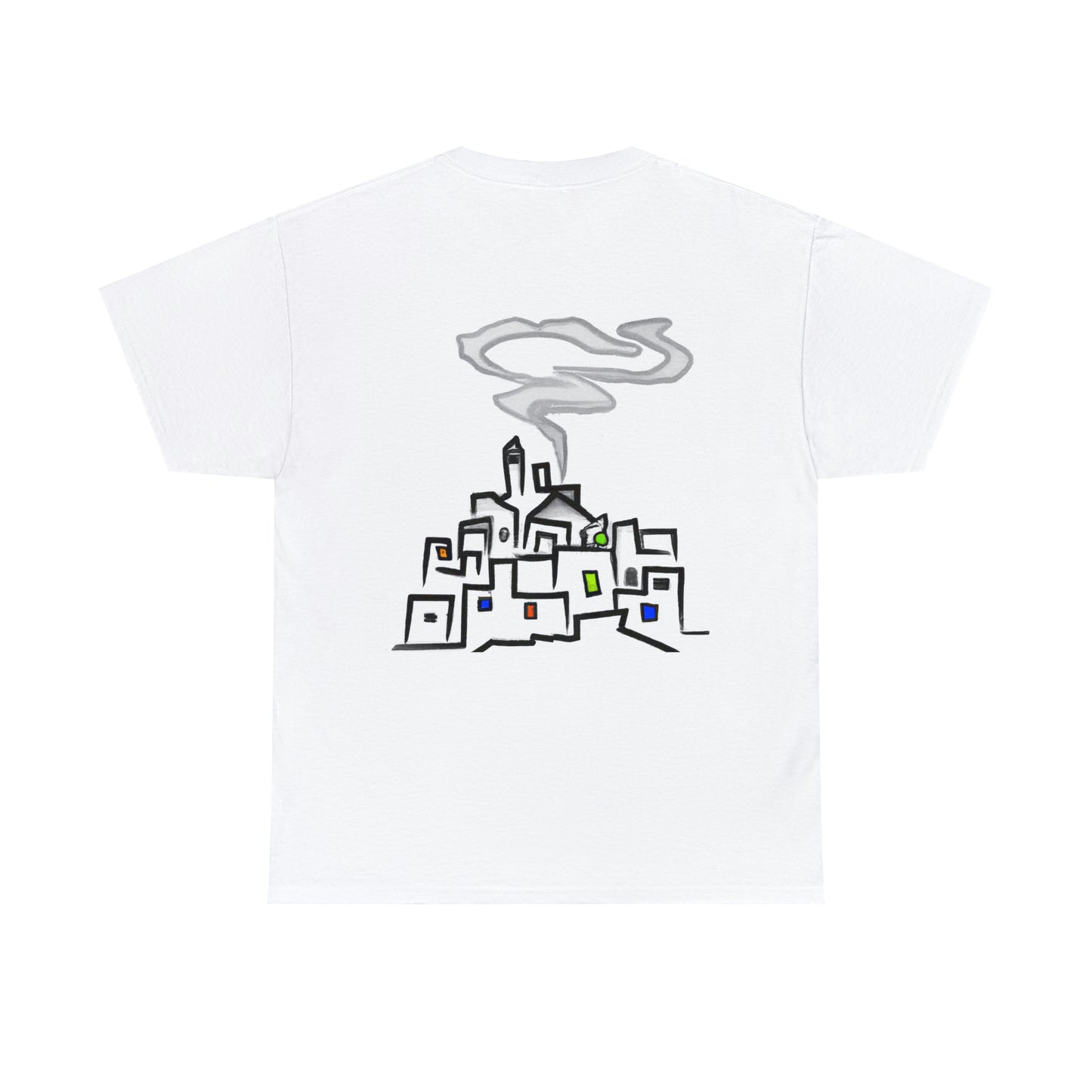 Die Stadt im Nebel – Das Alien-T-Shirt