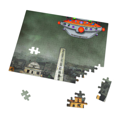 "Conundrum in the Ruins" - The Alien Jigsaw Puzzle