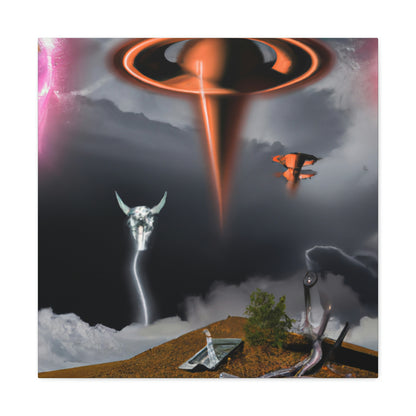 Invasion of the Storm Aliens - The Alien Canva