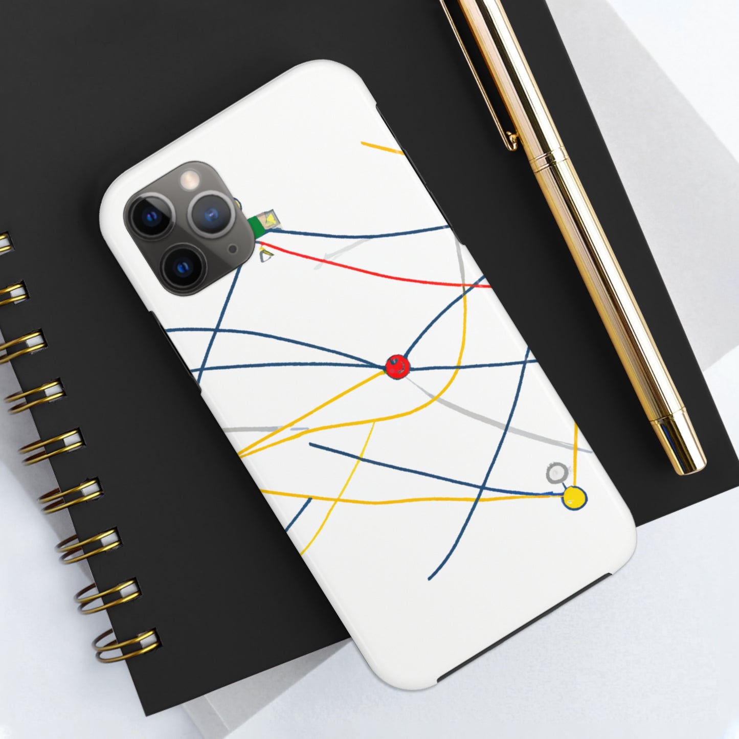 "Exploring the Dynamic Topology: Artful Visualization of a Network Structure." - The Alien Tough Phone Cases