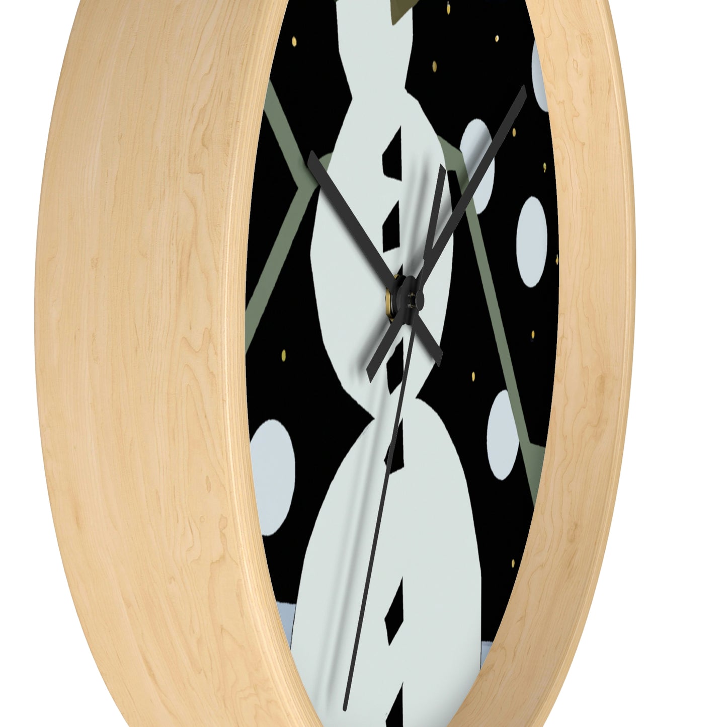 "El deseo de una noche de invierno" - El reloj de pared alienígena