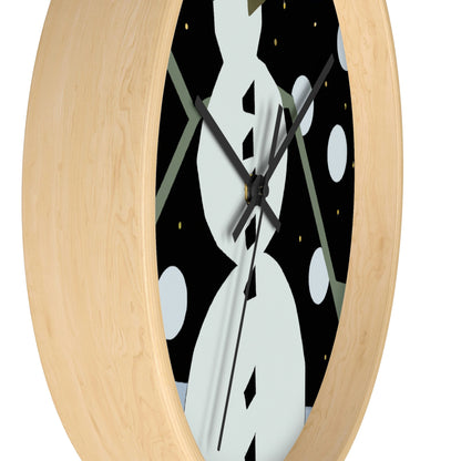 "A Winter Night's Wish" - The Alien Wall Clock