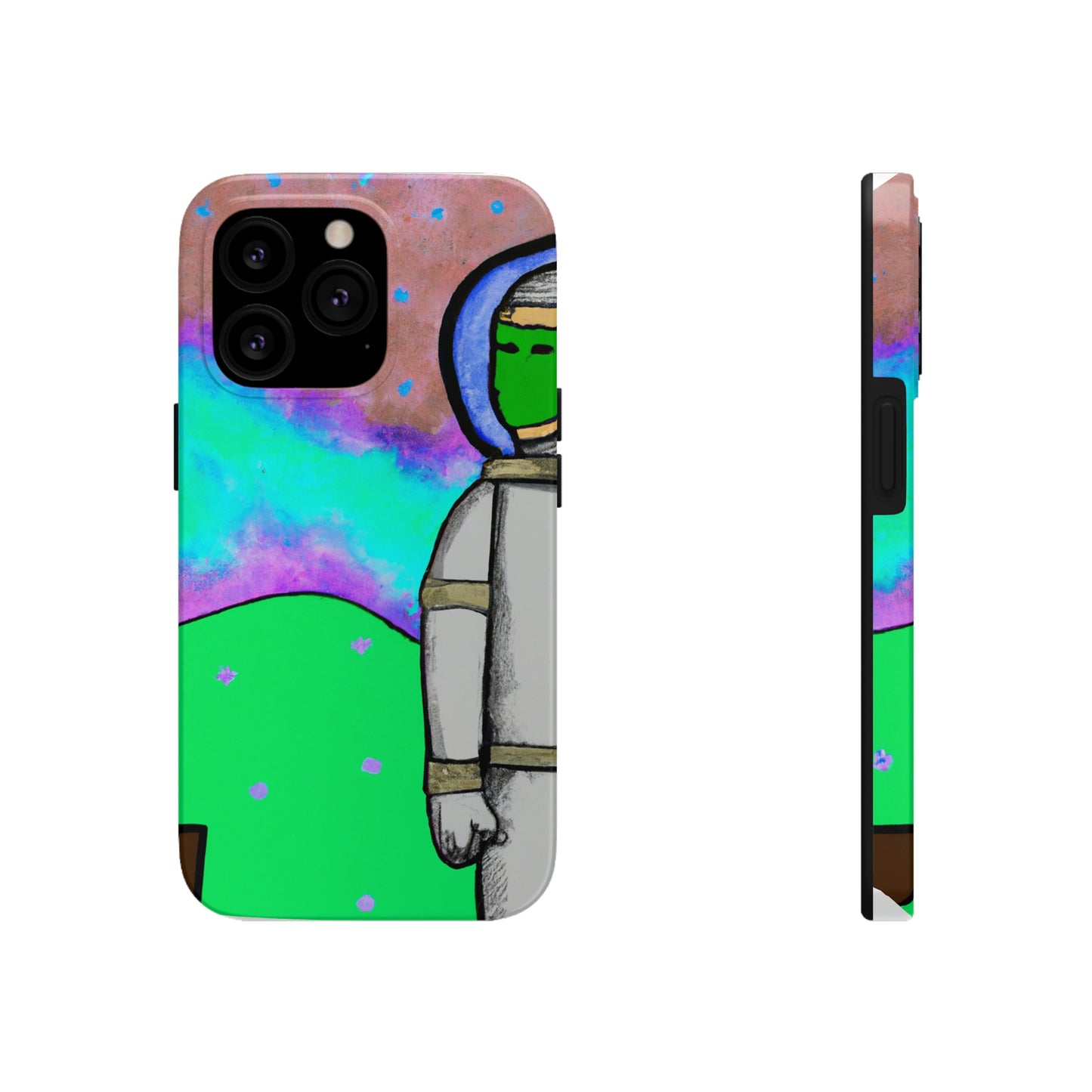 "Alleine im Alien-Himmel" - Die Alien Tough Phone Cases