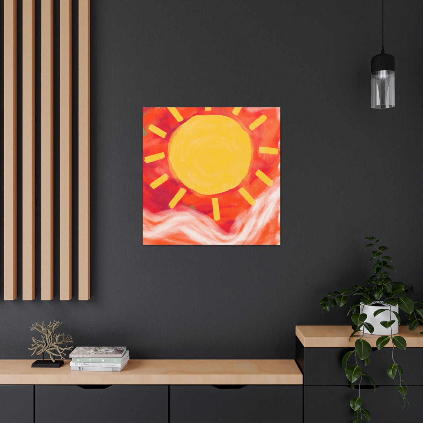 Sunrise Artist - Canvas