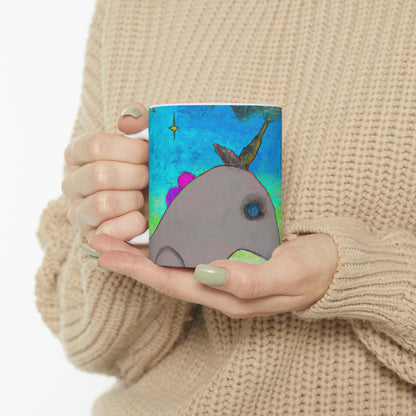 "Majestic Morning Reflections" - The Alien Ceramic Mug 11 oz