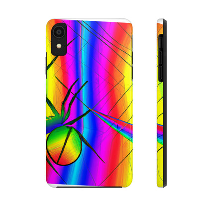 "A Spinnerette's Prismatic Web" - The Alien Tough Phone Cases