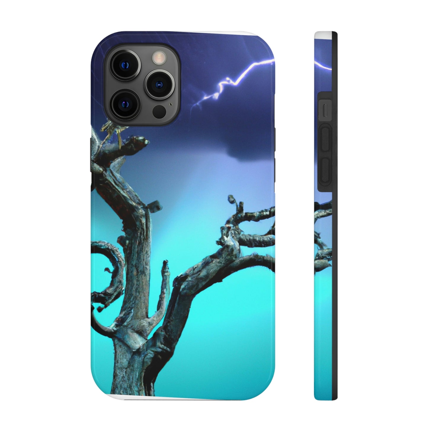 "Alleine gegen den Sturm" - Die Alien Tough Phone Cases