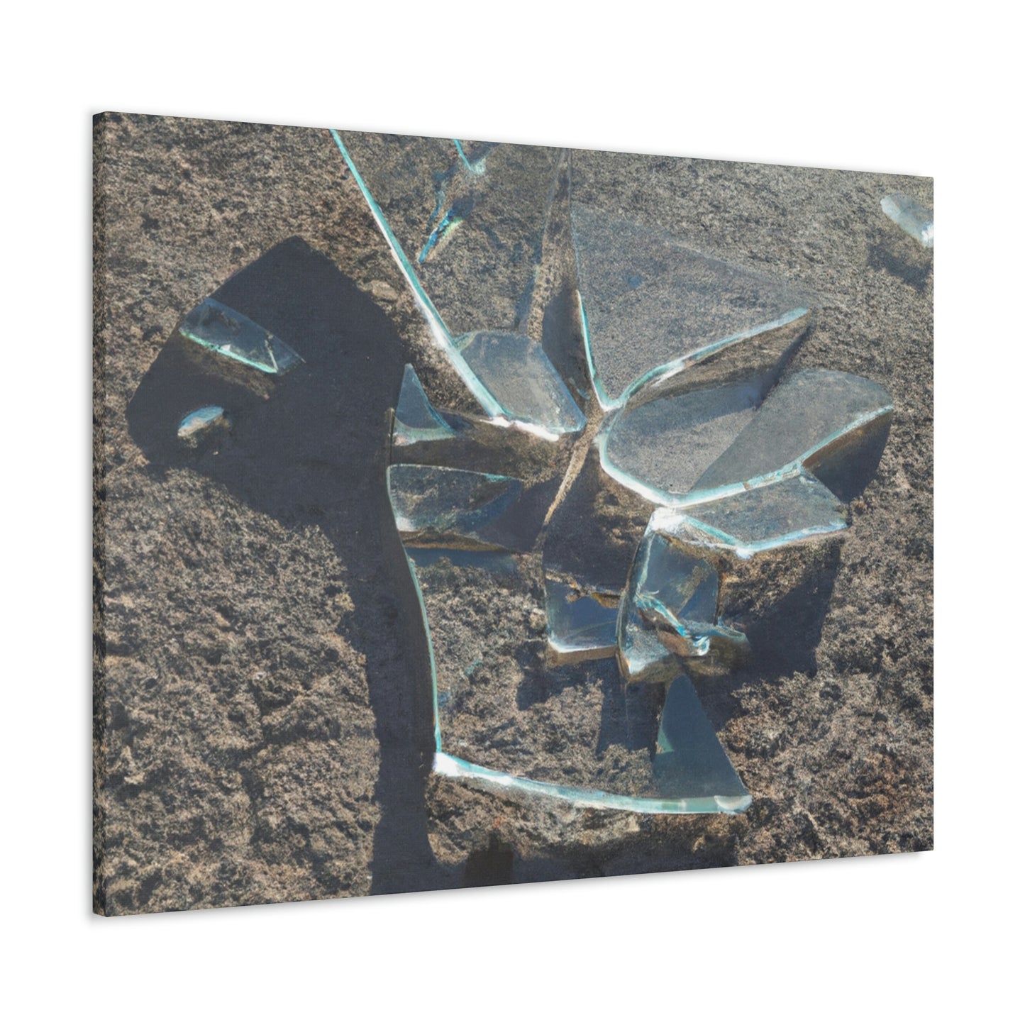 "Glimmer of Broken Glass" - The Alien Canva