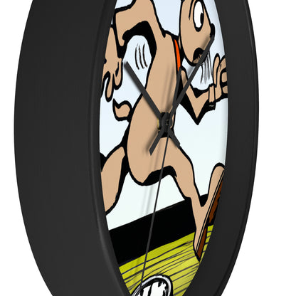 "The Great Hare-Racing Rush." - The Alien Wall Clock