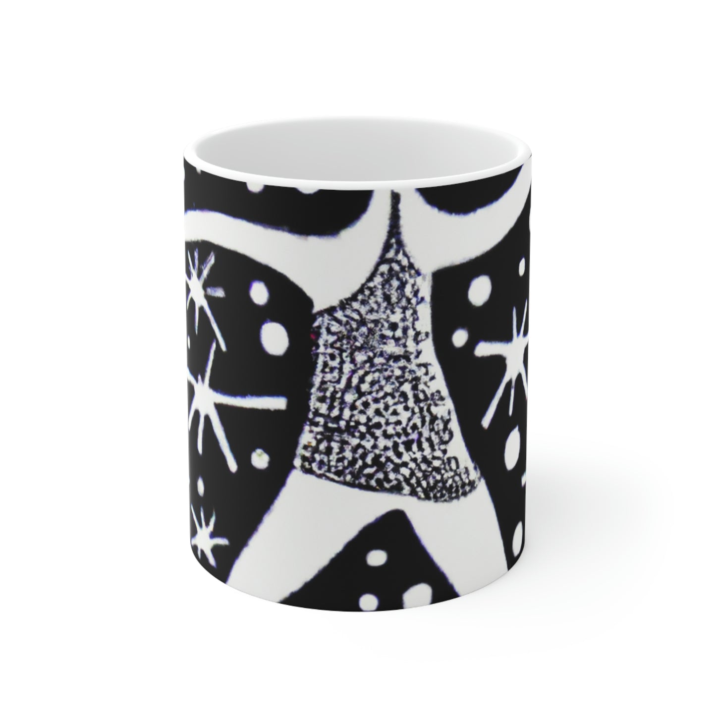 "Dancing Among the Galactic Light" - Taza de cerámica The Alien 11 oz