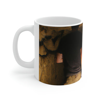 "The Lost Temple of Eternal Mystique" - The Alien Ceramic Mug 11 oz