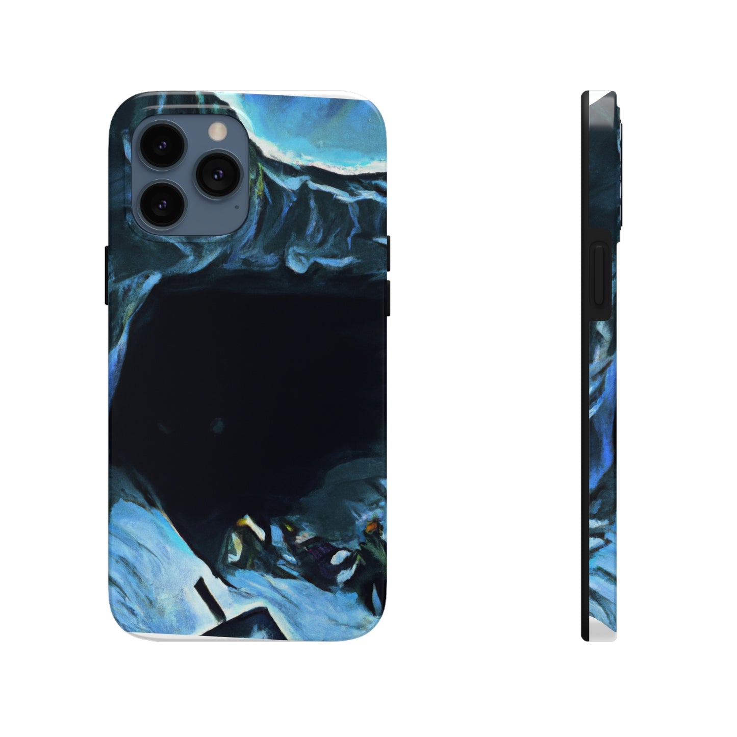 "Flucht aus den eisigen Tiefen" - Die Alien Tough Phone Cases