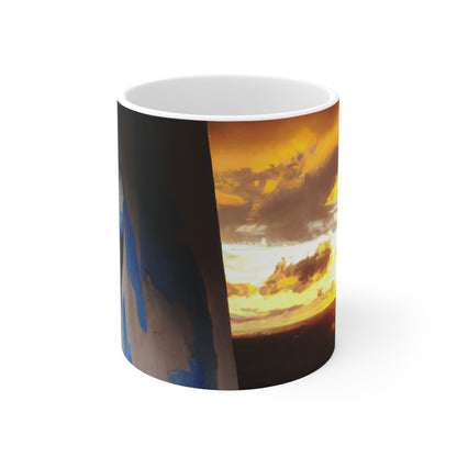 Taza de cerámica "Calm After the Storm" - The Alien 11 oz