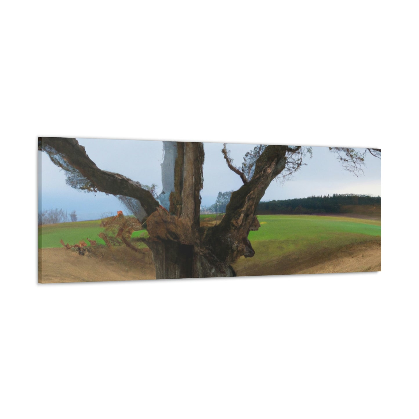 "A Shadow in the Meadow: The Last Standing Tree" - The Alien Canva