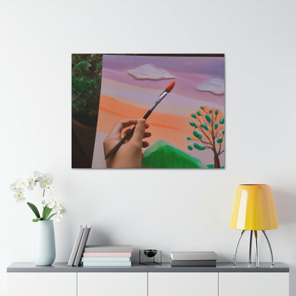 Dreamscape Painting - The Alien Canva