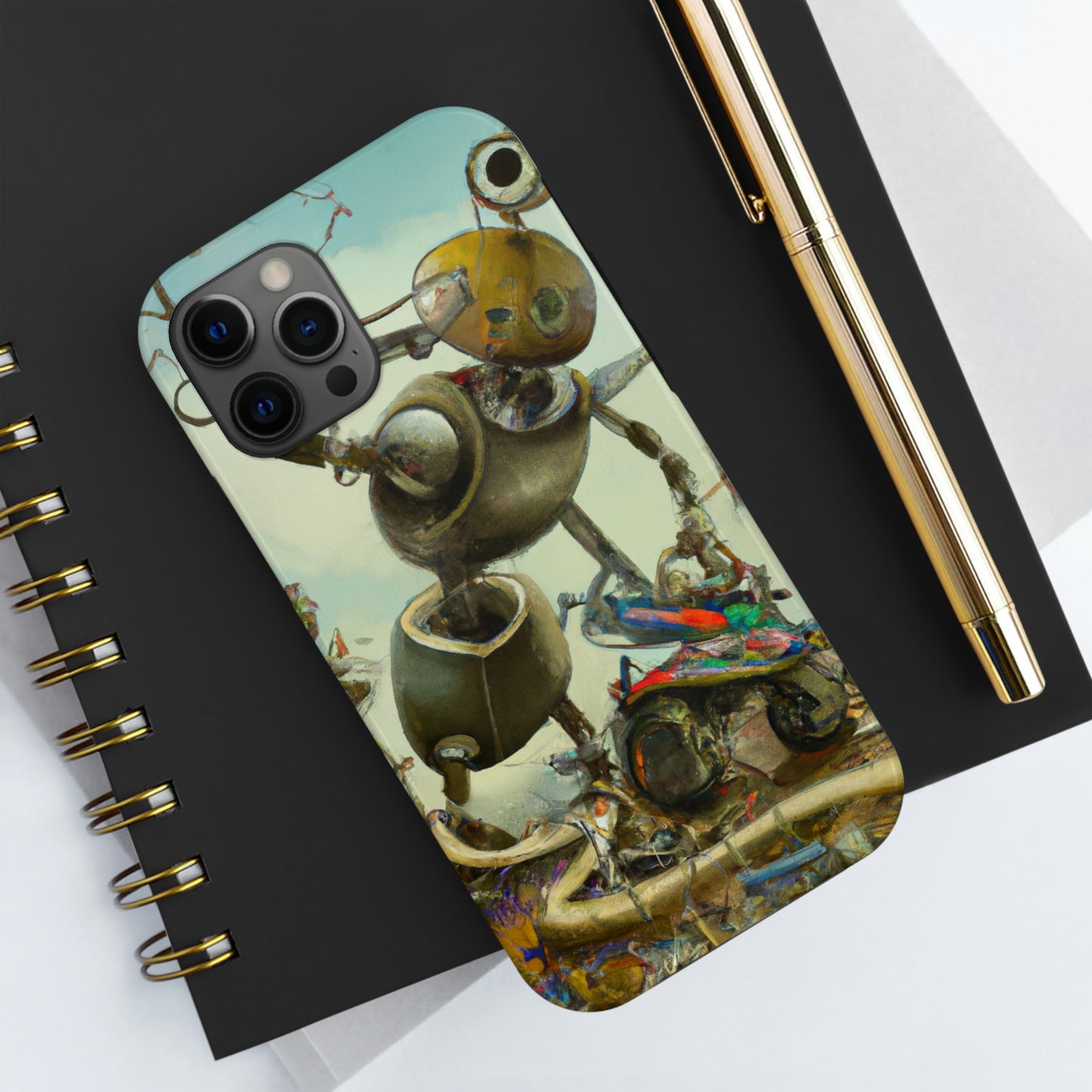 Roboter verjüngt die Wildnis - Die Alien Tough Phone Cases