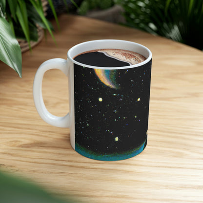 "Un alma perdida conectada a los cielos" - Taza de cerámica The Alien 11 oz