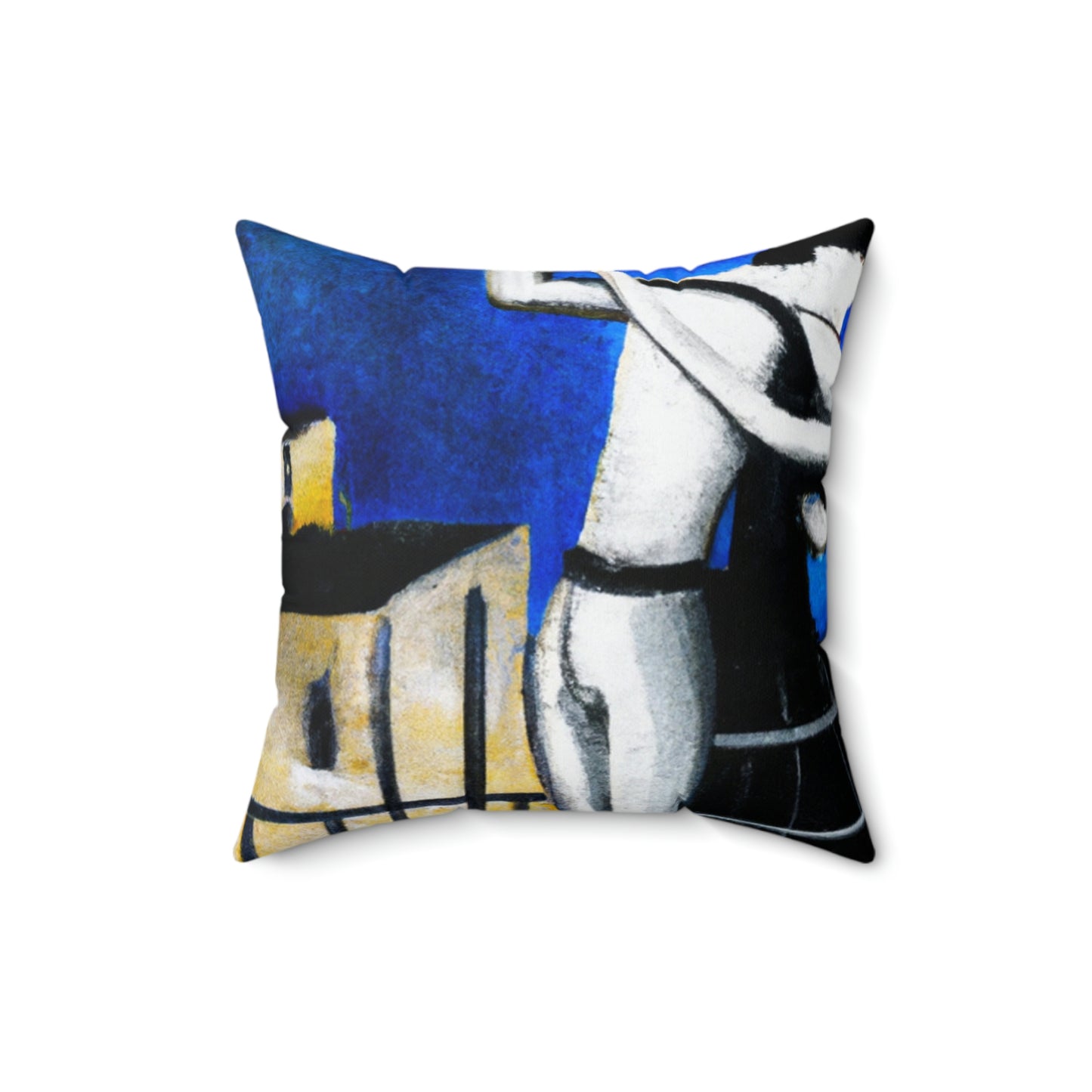 "Lovers After Dark" - The Alien Square Pillow