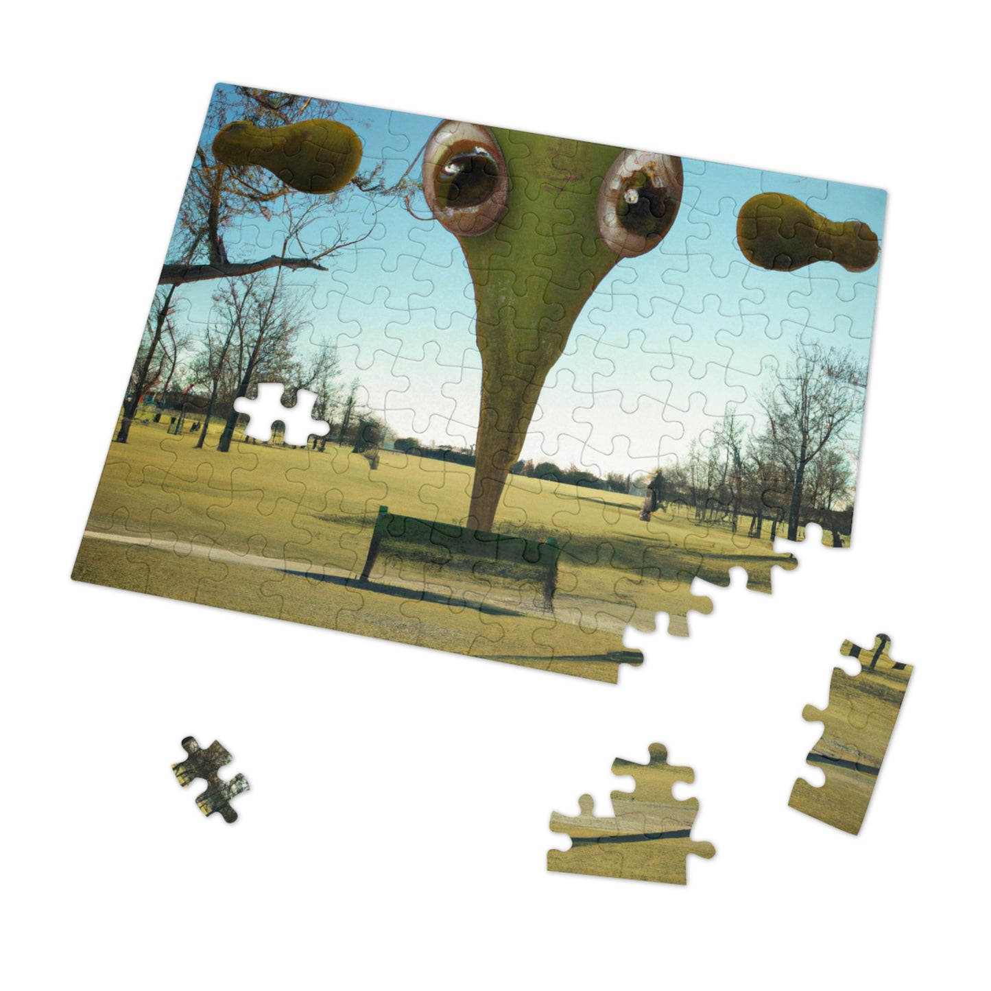 "Alien Parked Tales" - The Alien Jigsaw Puzzle