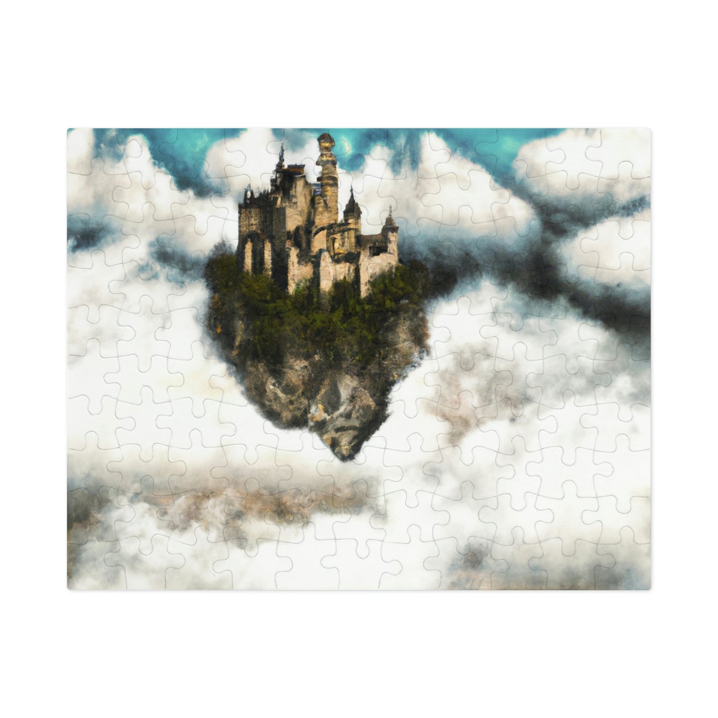 Mystic Castle in the Sky - The Alien Jigsaw Puzzle