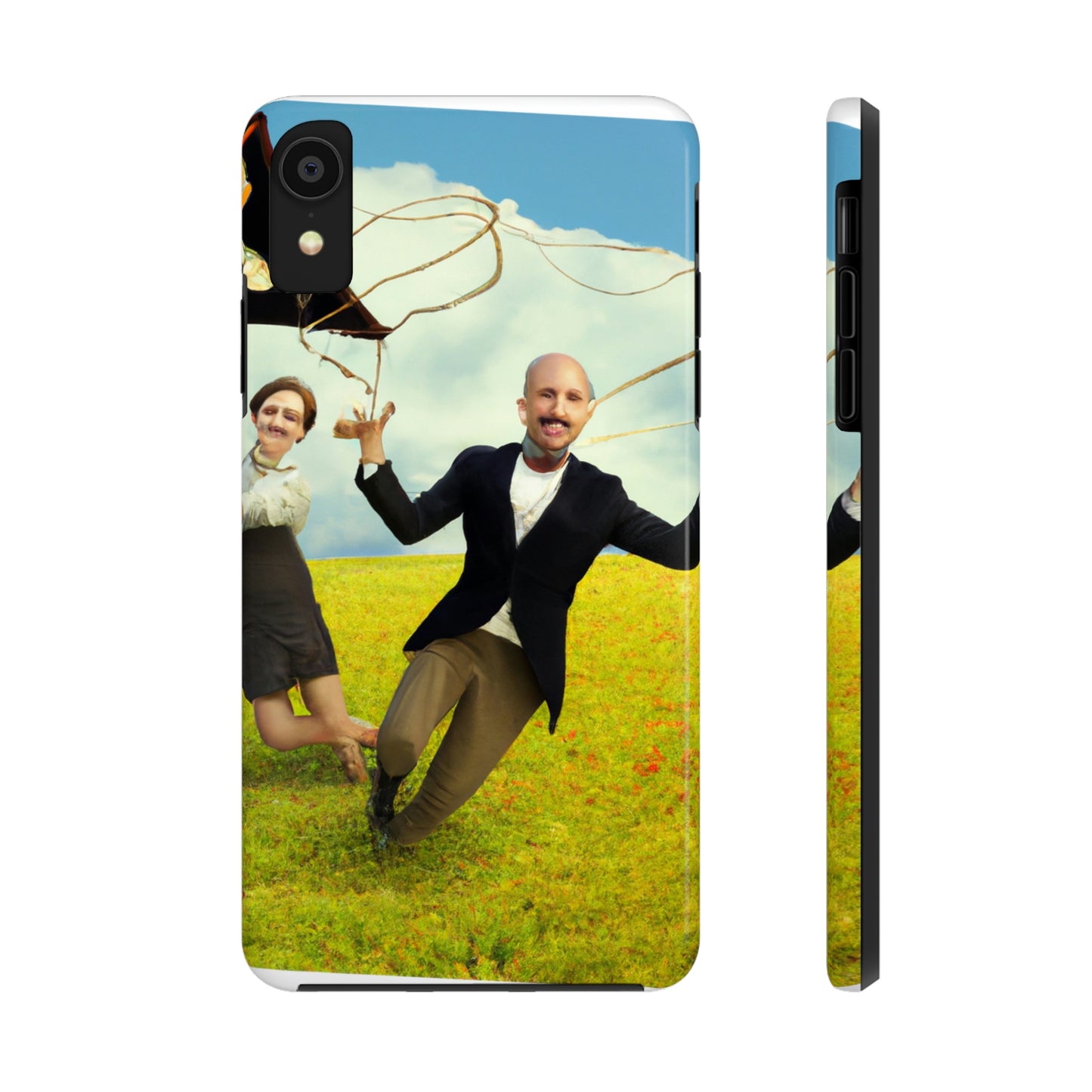 "A Kite Day in the Meadow" - The Alien Tough Phone Cases